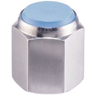 Știfturi, cu suprafața de contact din plastic/cu filet interior inserție din plastic (PEEK), suprafață plană | h=30 mm / d1=M10 | 22691.0335