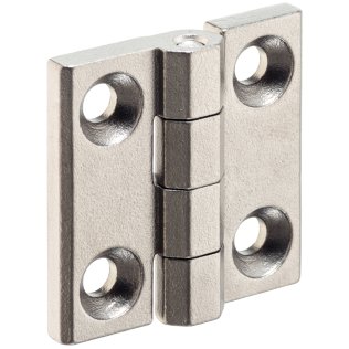 Balamale/cu găuri de fixare | b1=40 mm / oțel inoxidabil | 25160.0310