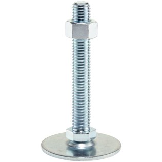 Picioare de susținere/cu şurub | d1=50 mm / d2=M8 / l1=40 mm / oțel | 22593.0060