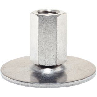 Picioare de susținere/cu filet interior | d1=50 mm / d2=M8 / l1=25 mm / oțel inoxidabil | 22593.2525