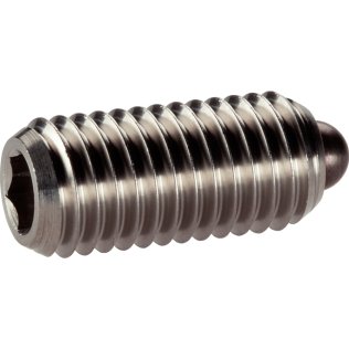 Şuruburi de presiune, cu bolţ şi locaş hexagonal/oțel inoxidabil, forța arcului standard | d1=M8 | 22030.0308