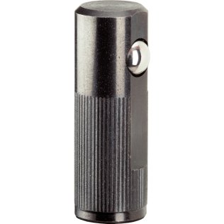 Opritoare laterale cu arc/bilă din oțel pentru rulmenți, forța arcului mărită, la un capăt | d1=10 mm | 22140.0410
