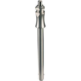 Ştifturi opritoare cu bilă, autoblocant, cu mâner standard | d1=8 mm / l1=10 mm / Oțel inoxidabil 1.4305 | 22370.0032