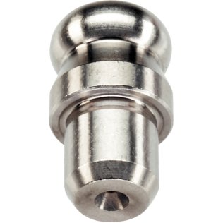 Bolţuri de poziţionare, cu bilă la capăt/cu bilă la capăt, plină | d1=12 mm / d2=8 mm / oțel inoxidabil | 22630.0352