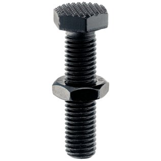 Știfturi de poziționare, ajustabile/suprafață striată | d=M16 / l1=40 mm | 22690.0636