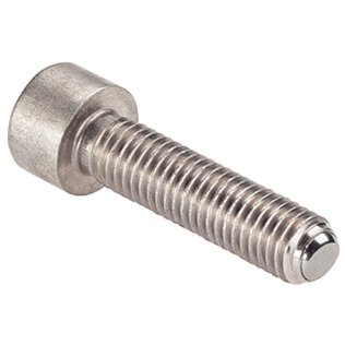 Şuruburi de presiune cu bilă, cu cap, bilă teşită/suprafață plană | d1=M16 / l2=~ 40 mm / oțel inoxidabil | 22710.0872