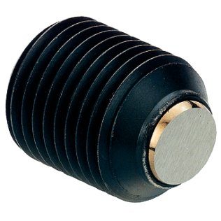 Şuruburi de presiune cu bilă, fără cap, varianta scurtă/bilă teșită, suprafață plană pentru arbori cilindrici DIN 1835 E | d1=M18 x 2 / l2=20 mm | 22720.0682