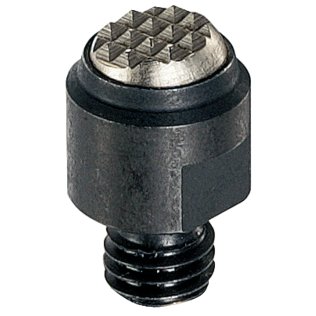 Opritoare oscilante, cu bilă din pulbere sinterizată, cu striaţii/cu filet exterior, bilă teşită, suprafaţă cu striaţii | d1=30 mm / d2=M16 / Oţel tratat termic | 22730.0381