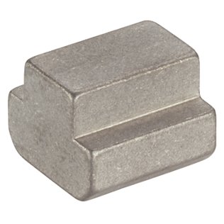 Piuliță pentru canal T, DIN 508, semi-finisat | Mărimea nominală fantă=10 mm / oțel inoxidabil | 23010.0730