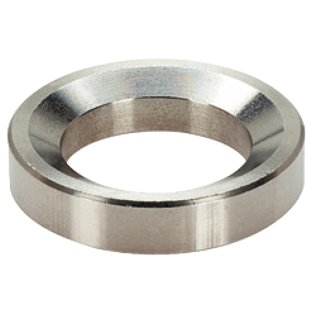 Şaibe sferice / Baze conice, similar DIN 6319, oțel inoxidabil/locaș conic din oțel inoxidabil, forma D | d2=7,1 mm / Oțel inoxidabil 1.4305 | 23050.0406
