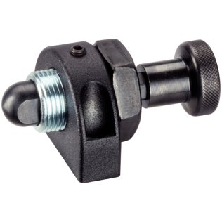 Opritor prin împingere, cu știft, protejat împotriva rotirii/cu ştift, rotunjit | d1=M16 x 1,5 | 23230.0552