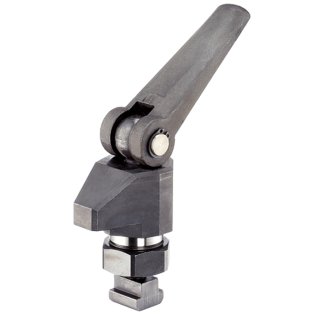 Bride de fixare pe verticală, rotativ, varianta joasă, mărimea 44/cu mâner excentric | d1=44 mm | 23310.0034