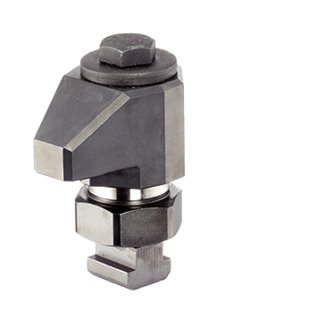 Bride de fixare pe verticală, rotativ, varianta joasă, mărimea 44/cu şurub de prindere | d1=44 mm | 23310.0035