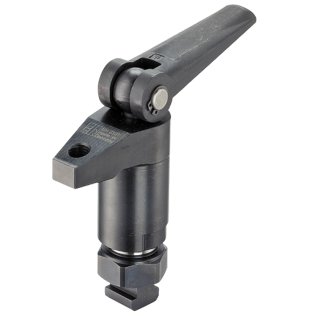 Bride de fixare pe verticală, rotativ, mărimea 40/cu mâner excentric | d1=40 mm | 23310.0058