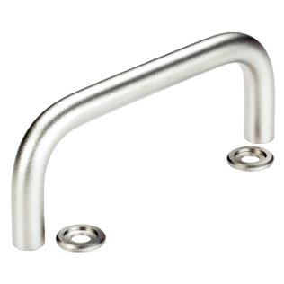 Mânere tip U, cu saibă/oțel inoxidabil | d1=10 mm / l=235 mm / Oțel inoxidabil 1.4305 | 24310.0670