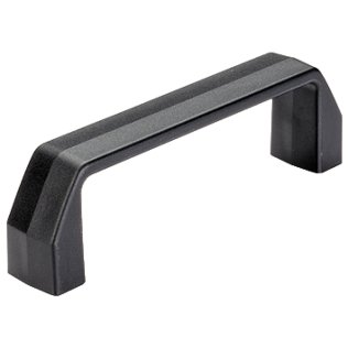 Mânere tip U, plastic/negru | l1=132 mm / d=M8 / b=26 mm | 24320.0240