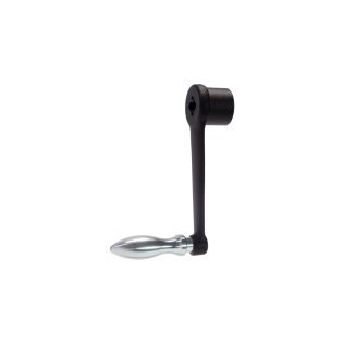 Manivele, DIN 469 dreaptă cu pătrat DIN 79/cu manetă fixă (EH 24450., DIN 39), forma F | l=200 mm / s=22 mm | 24330.0161