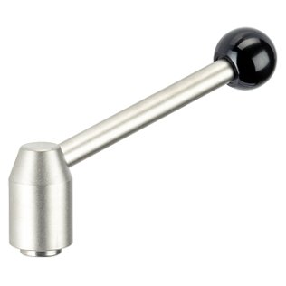 Manetă de fixare ajustabilă/cu filet interior | d1=21 mm / d2=M8 / oțel inoxidabil | 24440.0602