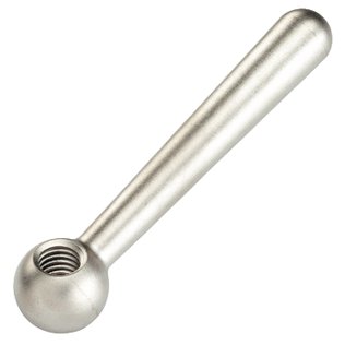 Mânere de prindere conice, DIN 99/oblic, cu filet, forma N | l1=125 mm / oțel inoxidabil | 24470.0412