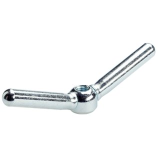 Piulițe de strângere, sudate, ambele părţi | l=~ 94,5 mm / oțel | 24470.0712