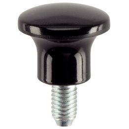 Mânere tip ciupercă/cu şurub | d1=25 mm / d3=M6 / l=10 mm | 24540.0125
