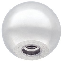 Maner sferic, variantă metalică similar DIN 319/oțel | d1=32 mm / oțel | 24561.0032