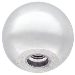 Butoane sferice, variantă metalică similar DIN 319/oțel | d1=32 mm / oțel | 24561.0032