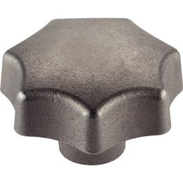 Mânere tip stea, DIN 6336 fontă/cu gaură înfundată filetată, forma E | d1=80 mm | 24650.0480