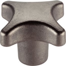 Mânere palmiforme, DIN 6335 oțel inoxidabil turnat/suprafață neprelucrată, forma A | d1=40 mm | 24631.0040