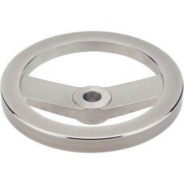 Roţi de mână cu spiţe, metal uşor/fără canal, fără mâner cilindric | d1=160 mm / d2=16 mm | 24610.0021