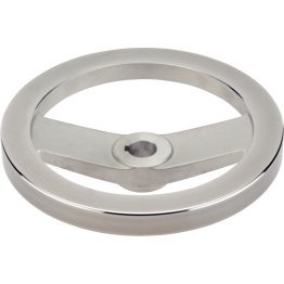 Roţi de mână cu spiţe, metal uşor/cu nut, fără mâner cilindric | d1=140 mm / d2=16 mm | 24610.0116