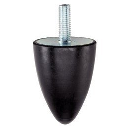 Amortizor din gumă, parabolic/cu şurub | d1=50 mm / l1=68 mm | 25150.0653