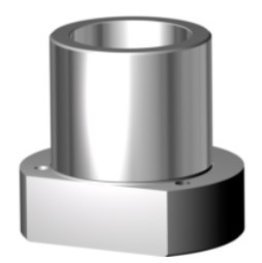 Bucsa de ghidare cu flansa, ISO9448-4, DIN9831 | d1=40 mm