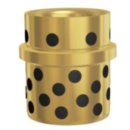 Bucsa de ghidare demontabila din bronz cu lubrifiant solid și guler, ISO9448, DIN9834 | d1=30 mm