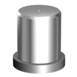 Bucsa de taiere cu guler, cu gaura de start strapunsa | d1=1,5 mm