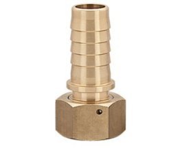 Niplu furtun de aburi cu filet interior din alama DIN EN 14 423 filet G 1/2