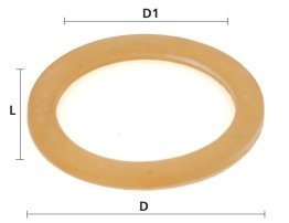 Inel de etansare filet interior din PUR cupla KAMLOK din alama MS 58 D=33 mm