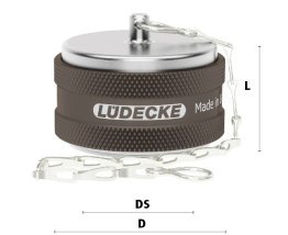 Capac cupla mama SoftFlow din INOX 1.4305 cu lant