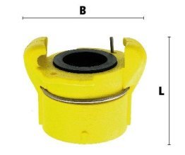 Racord sablare cu filet interior din nylon filet G 1 1/4" inch