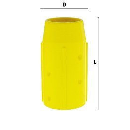 Stabilizator duza de sablare din nylon cu filet interior Filet grosier 50