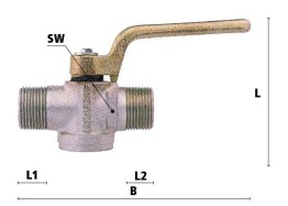Robinet special pentru sablare