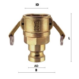 Sistem reducere mama-tata cupla mortar racord mama 50