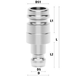 Racord legatura DN 6 - DN 9 cupla racire matrita Seria ESHME, ESHMTE, ESHE si ESHTE din INOX 1.4305