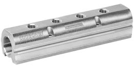 Bloc distributie conducte de racire matrite din INOX 1.4401