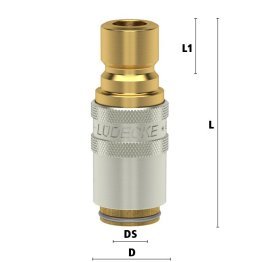 Cupla legatura DN6 - DN9 fara ventil