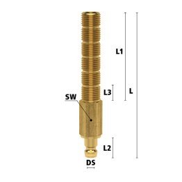 Racord rapid racire matrita cu filet exterior lung Seria ESHM DN6 filet G 1/4"