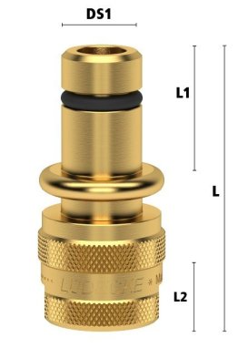 Racord filet interior adaptor ARBURG racire matrita din ALAMA MS 58 filet G 3/8"