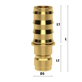 Racord furtun cupla racire matrite PUSH-LOCK Seria ESHG si ESHGT DN13 din ALAMA MS 58 racord 19 mm