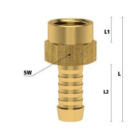 Racord furtun cu filet metric interior filet M 24x1.5