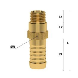 Racord furtun cu guler cu filet exterior filet M 14x1.5